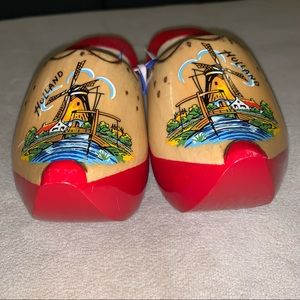 NWT Authentic Wooden Shoes from Holland Decorative